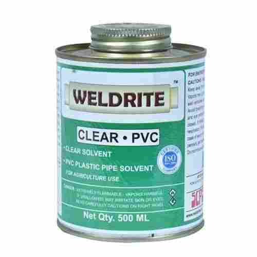 Weldrite Durable And Premium Green Clear Pvc Solvent Cement 