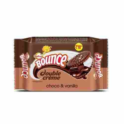 Double Cream Sunfeast Bounce Choco And Vanilla Biscuits 