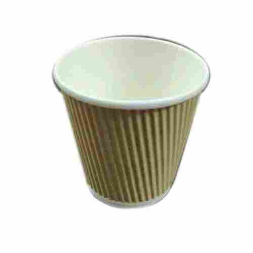 Eco Friendly Lightweight And Recyclable Brown Disposable Paper Coffee Cup