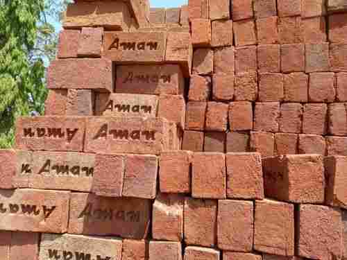 Environmentally Friendly And Sustainable Sturdy Design Clay Red Bricks (9X4 X 3 Inch)
