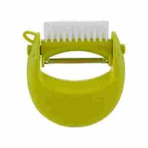 Kitchen Aid Plastic Vegetable Peeler With Brush In Green Color For Hotel And Home