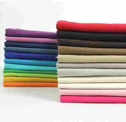 Comfortable Plain Multi Color Pure Cotton Fleece Soft Fabrics