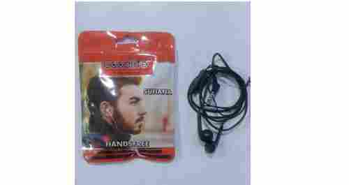 Jack Good Sound Quality Black Mobile Wired Earphone