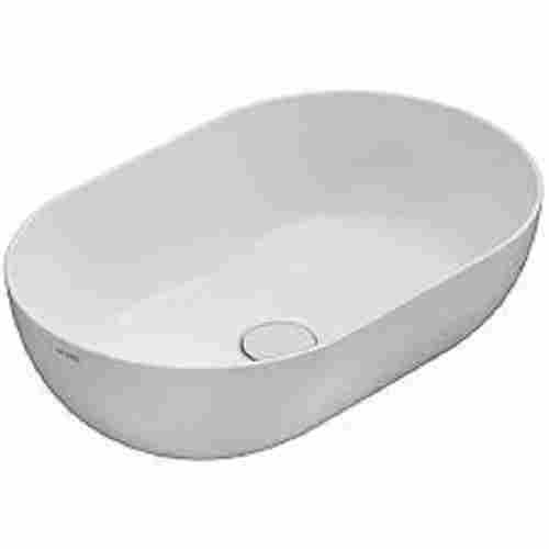 T-Edge Oval Inset Basin 600 mm With Silicone Cover And Ergonomically Designed
