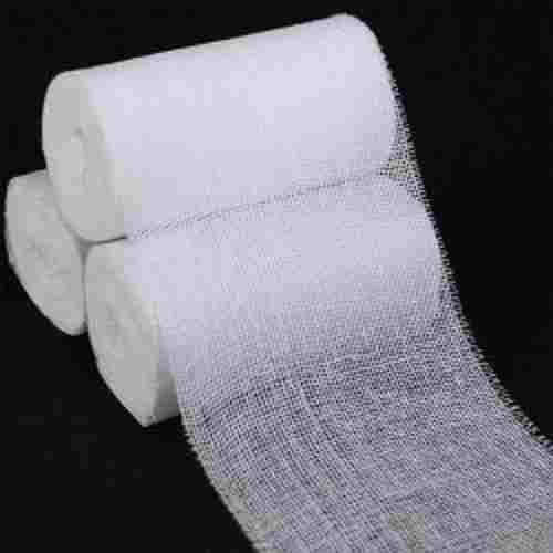 Highly Absorbent And Skin Friendly White Cotton Bandage For Medical Purpose