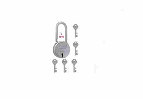 Round Shape 60 Mm Thick Stainless Steel Padlock 