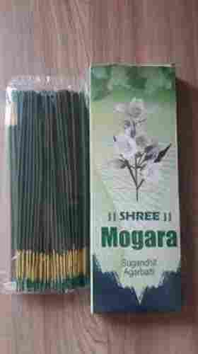 Straight Jasmine Fragrance Smooth Moso Bamboo Stick Incense With Incense Holder