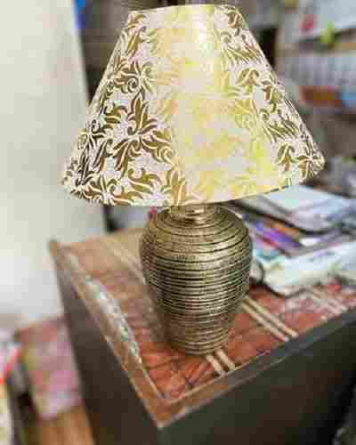 Stylish And Designer Electric Printed Teracotta Lamp Shade For Home Decoration