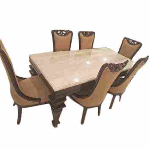 The Adjustable Chairs That Can Be Reclined Or Upright 6-Seater Dining Table