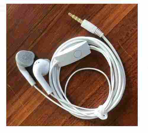 White Wired Headphone Ultra Bass And Dolby Sound With 3.5mm Jack