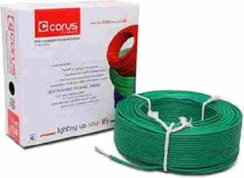 Flexible Anti Rodent And Higher Current Carrying Capacity Green Electric Copper Wire 