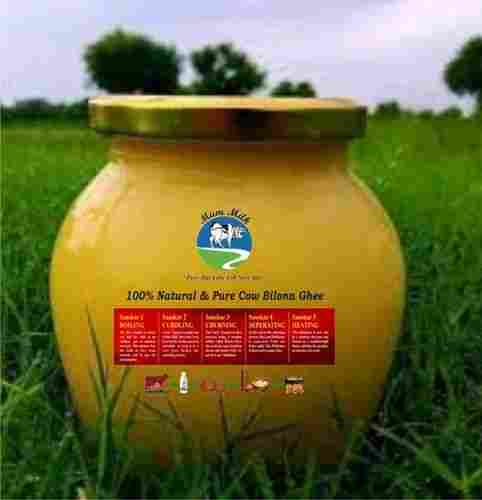 Hygienically Processed Rich Natural Delicious Taste Healthy Yellow Cow Ghee