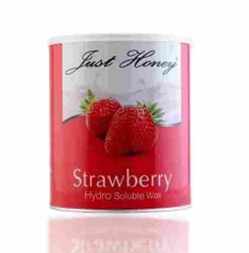 Just Honey Strawberry Flavor Hot Wax Perfect For Short Hair, Medium Hair