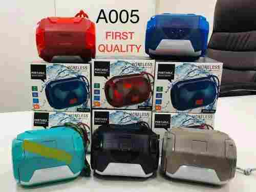 Light Weight And Long Lasting Battery Portable Multicolor Wireless Bluetooth Speaker