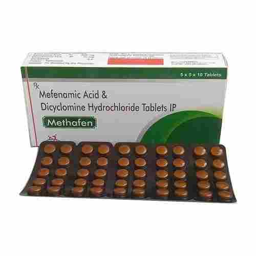 Methafen Mefenamic Acid And Dicyclomine Hydrochloride Tablets