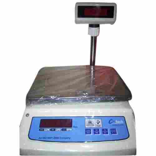 Mild Steel Electronic Weighing Machine For Shop And Business Purpose