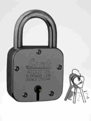 Stainless Steel Link Atoot 75mm Double Locking Padlock