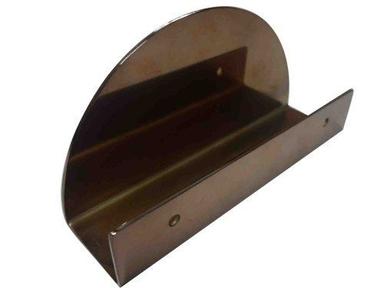 Aluminum Light Weight Brass Bronze Finish Brown Mirror Door Bracket For Door Fitting 