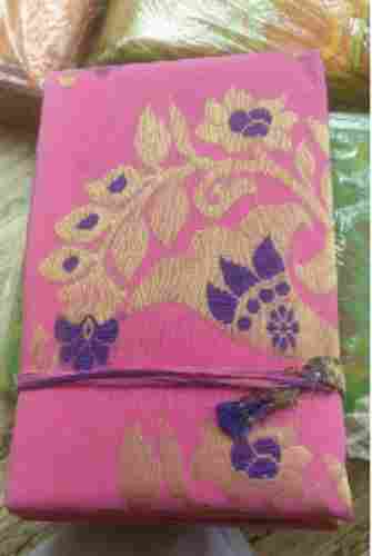 Pink Colour Beautiful Design Handloom Printed Saree For Weddings And Parties