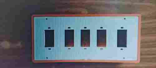 Rectangle White Plastic Gang Box Use For Junction Boxes & Switches