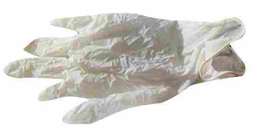 White Disposable Medical Latex Examination Gloves, Powder Free