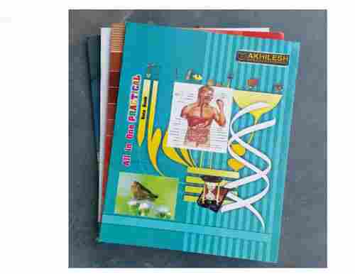 Akhilesh White Paper Note Book For Writing Purpose With Perfect Bounding And Printed Covers