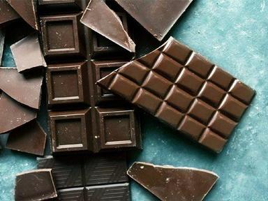 Chocalate High In Fibre, Vitamins, Minerals, Antioxidants Sweet And Crunchy Healthy Vitamins Dark Brown Bar Boumville Chocolate 