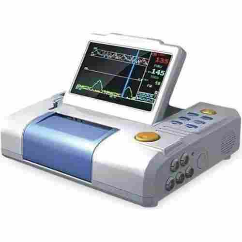  7 इंच डिजिटल डिस्प्ले के साथ अस्पताल में उपयोग के लिए पोर्टेबल Ctg मशीन 