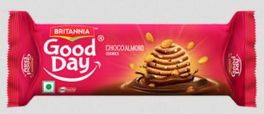 Normal Vitamins Rich Good Day Round Shape Choco Almond Enriched Biscuits