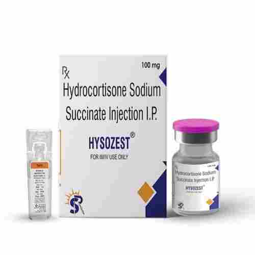 Hysozest Hydrocortisone Sodium Succinate 100 MG Injection IP