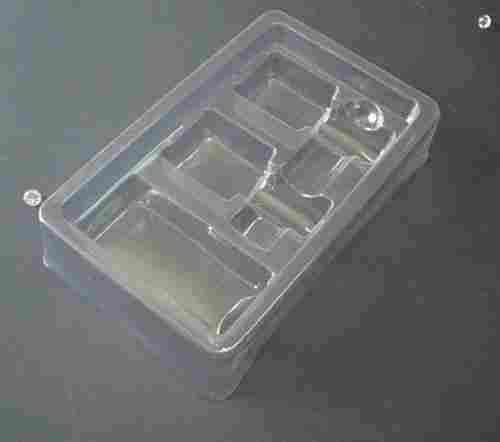 Strong And Solid Plastic Blister Meal Disposable Tray For Safe Food Packaging