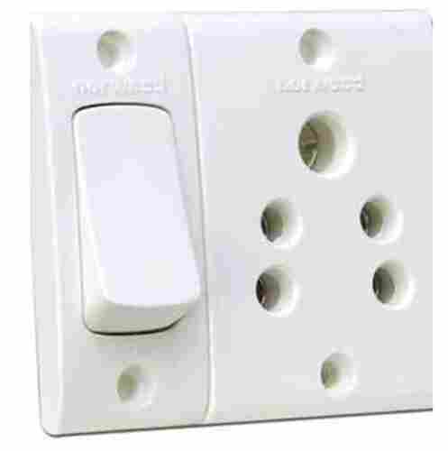 Energy Efficient 6 Amp White Electric Strong Switch, Long Lasting, For Home