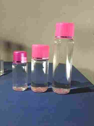 Offset Printing Round Shape Roll On Sealing Type White Transparent Rose Water Bottle 
