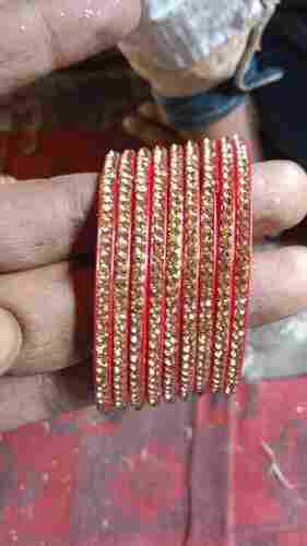 Perfect Beautiful Great Quality Designer Imitation Bangles Red Color For Women