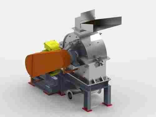 Single Phase Mild Steel Semi Automatic 50 Hz Hammer Mill