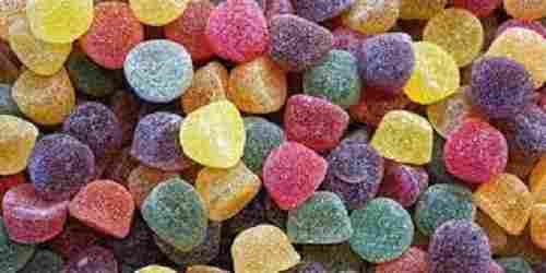 Sweet And Delicious Colorful Mix Fruit Gum Candy Made With All Natural Ingredients