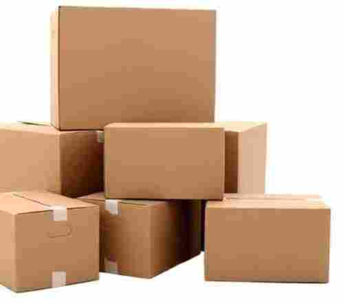 Corrugated Carton Boxes For Goods And Food Packaging, Available In Many Sizes