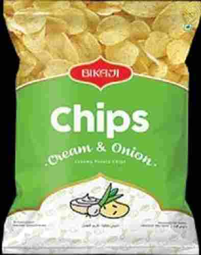 Long Shelf Life No Added Preservatives Bikaji Potato Cream And Onion Chip