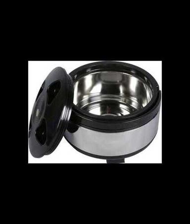 Aluminum Plastic Hot Pot In Aluminium Inner Material And Round Shape, Black Color