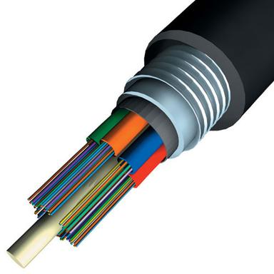 High Performance And Long Lasting Armoured Optical Fiber Cable Size: Customized