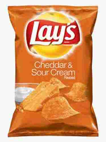 Most Unique And Tasty Lays Cheddar And Sour Cream Flavoured Potato Chips