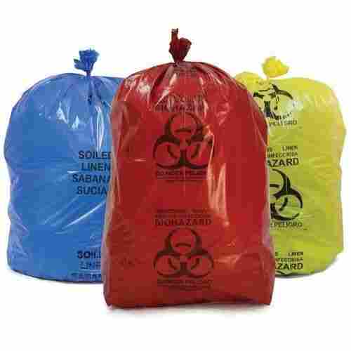 Recyclable Bio Hazardous Medical Waste Poly Bag For Waste Collection