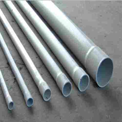 Heavy Duty Leakage Resistant Flexible Long Durable Round White Pvc Pipes 