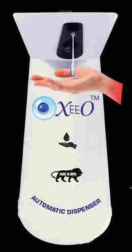 Oxeeo Automatic Hand Sanitizer Dispenser With Plastic Body & 85g Filling Capacity