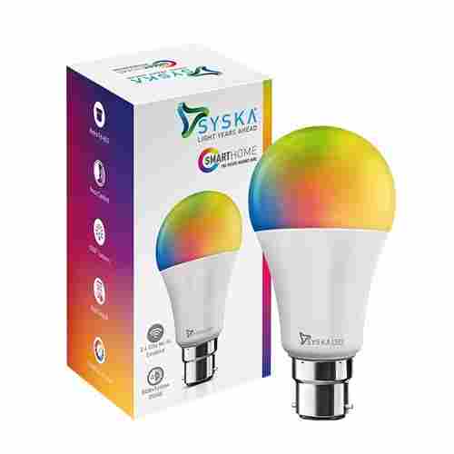 Syska 12w B22 Wi-Fi Enabled Smart Led White Bulb With 1 Year Warranty