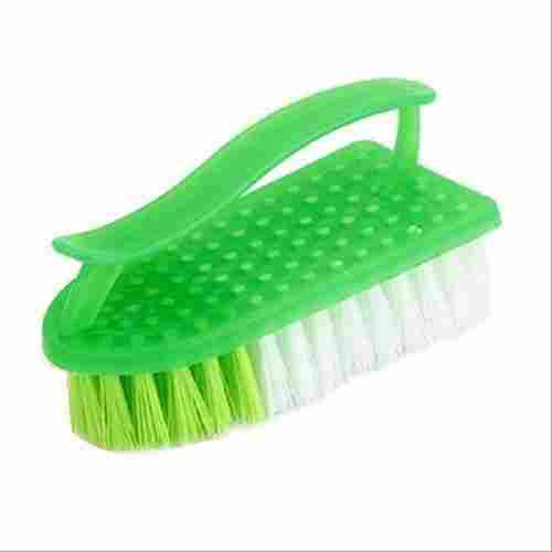 Environment Friendly Easy To Clean And Handle Soft Green Plastic Nylon 8 X 5 Cm Cleaning Brush 