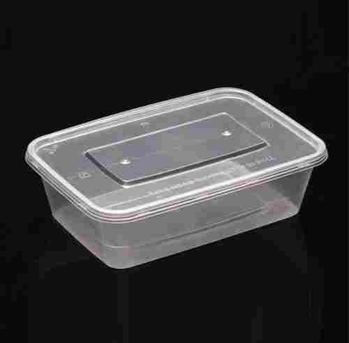 Leakproof And Transparent Disposable Plastic Food Container With Lid