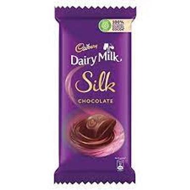 Brown Smooth Cadbury Dairy Milk Silk Fruit And Nut Chocolate 