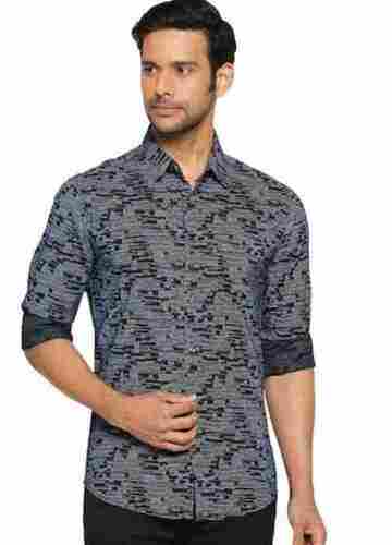 Mens Regular Fit And Breathable Cotton Printed Shirts For Casual Wear