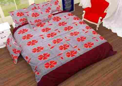 Pure Cotton Lightweight Premium Double Bed King Size Bedsheet With 2 Pillow Cover